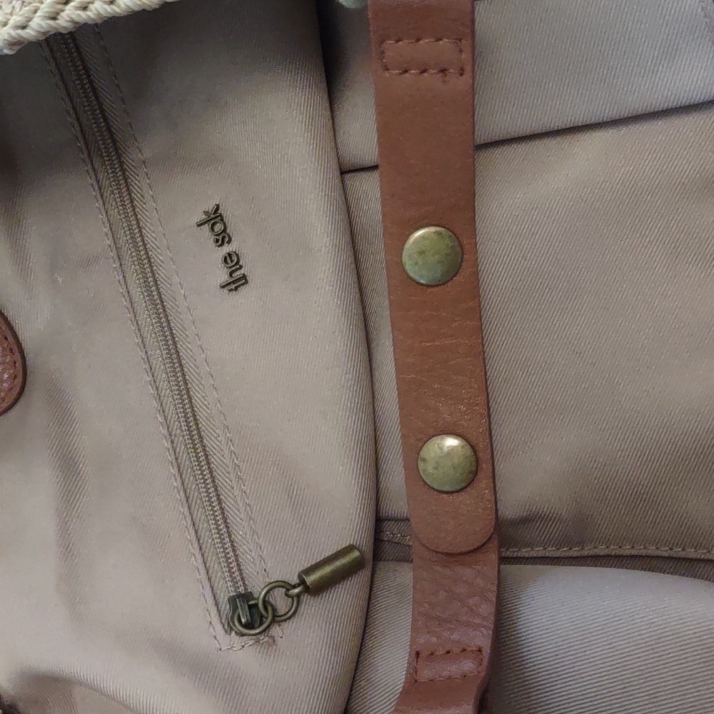 The Sak Roma Crochet Shopper Tote - Picture 8 of 10